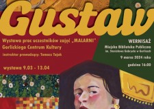 Przejdź do - „Gustaw” — wystawa „Malarni” w MBP Gorlice